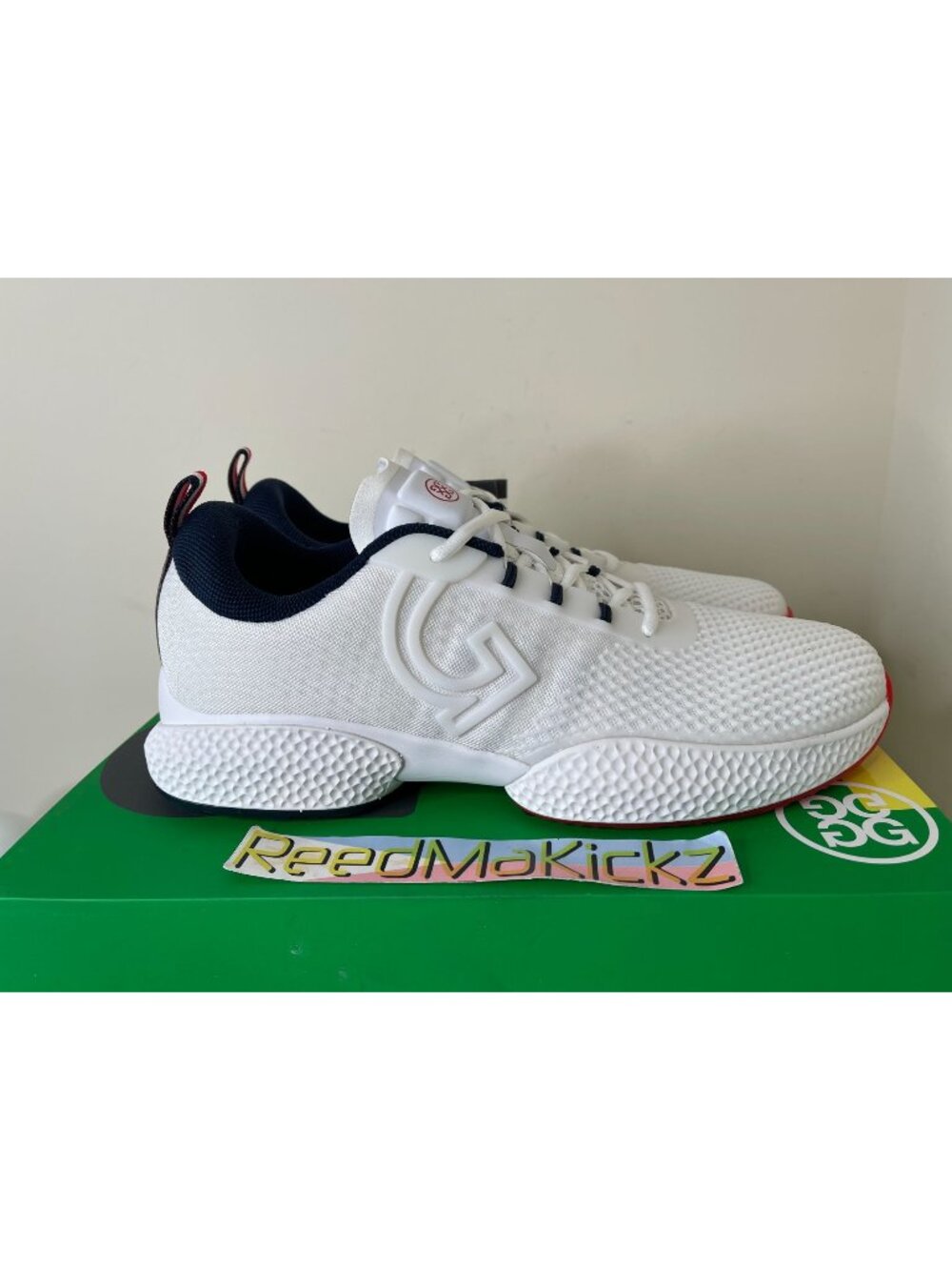 G/FORE QRT1 Pickleball Tennis Shoes White Mens GMF000050